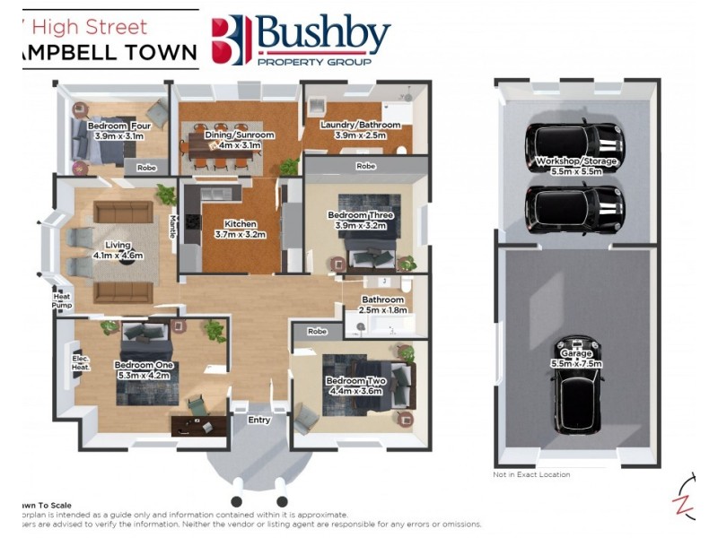 127 High Street, Campbell Town TAS 7210 Floorplan