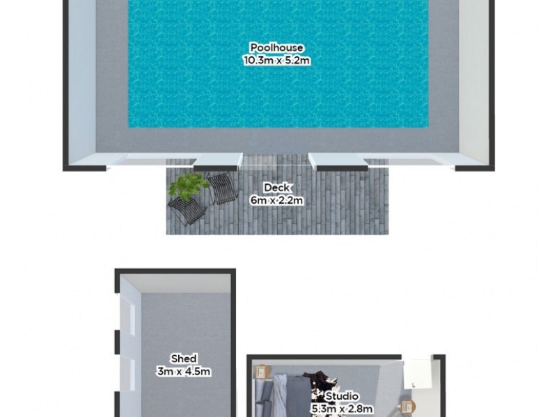 1 Taroona Street, Gravelly Beach TAS 7276 Floorplan