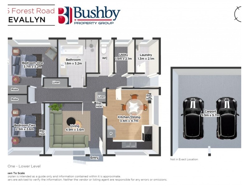 105 Forest Road, Trevallyn TAS 7250 Floorplan