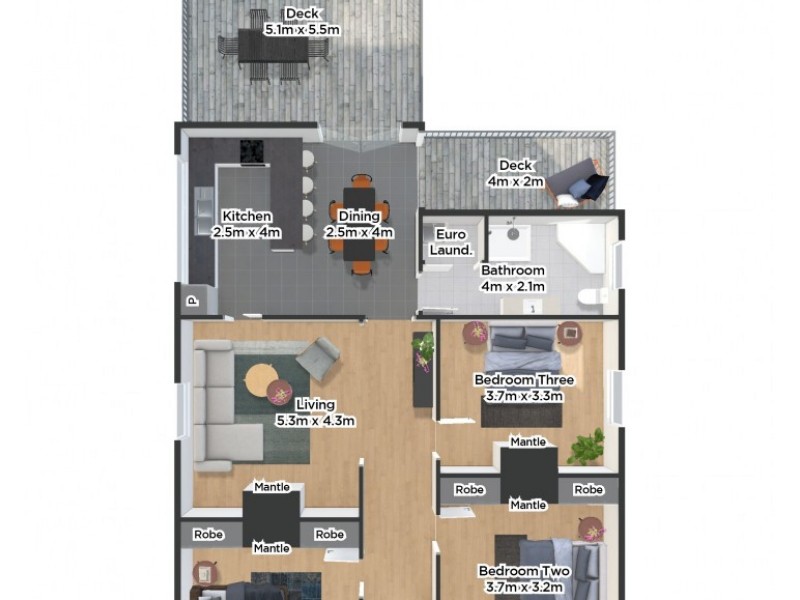 25 Melbourne Street, South Launceston TAS 7249 Floorplan