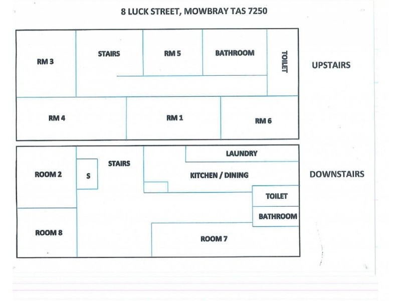 8 Luck Street, Mowbray TAS 7248 Floorplan