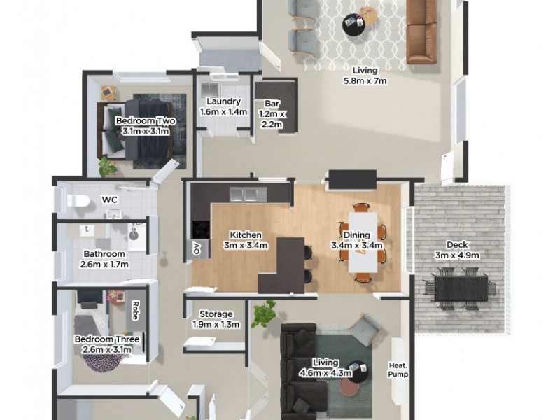 3 Colgrave Street, Trevallyn TAS 7250 Floorplan