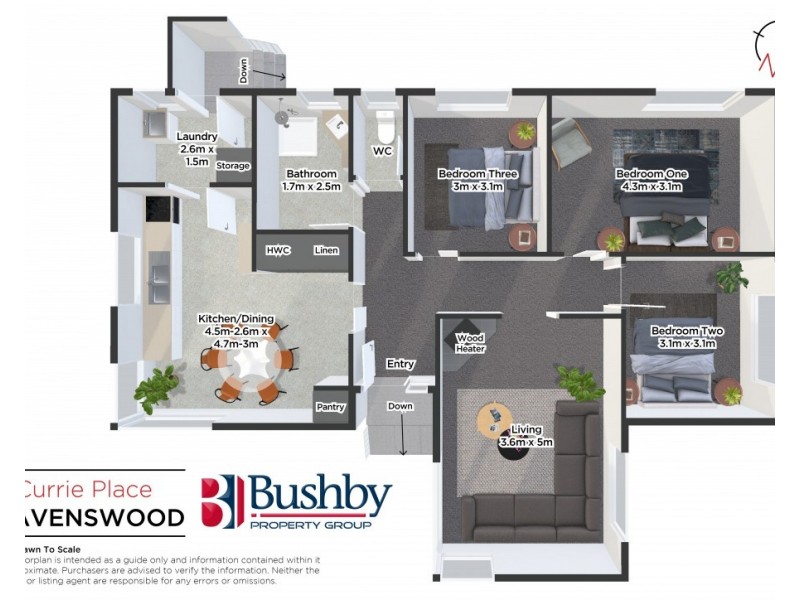 3 Currie Place, Ravenswood TAS 7250 Floorplan