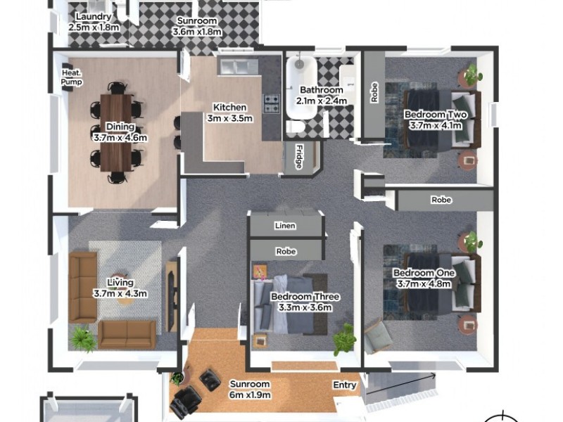 15 Merivale Street, South Launceston TAS 7249 Floorplan