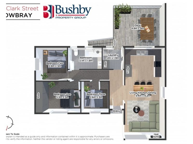 10 Clark Street, Mowbray TAS 7248 Floorplan