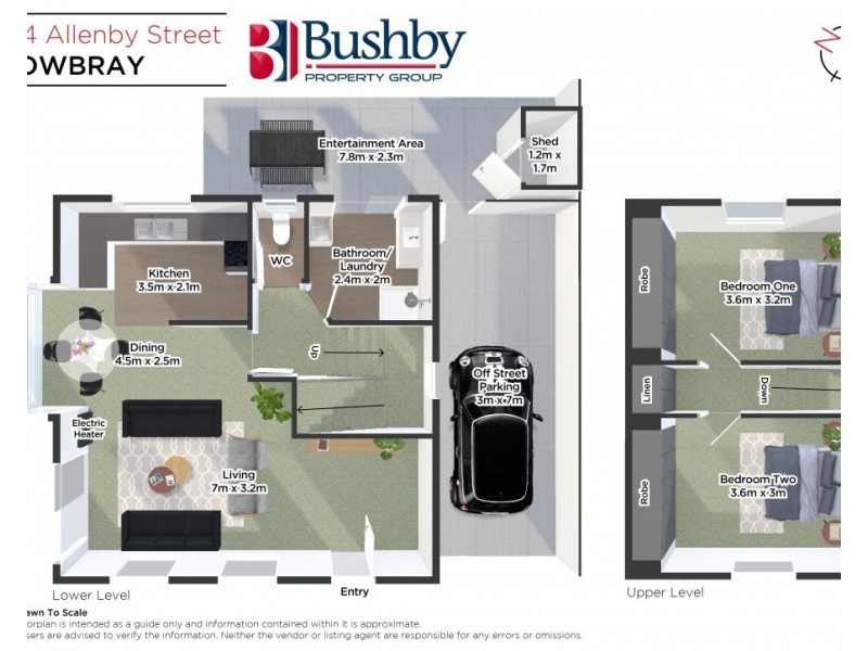 2/4 Allenby Street, Mowbray TAS 7248 Floorplan