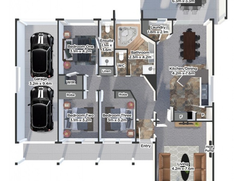 35 Bimbimbi Avenue, Prospect Vale TAS 7250 Floorplan