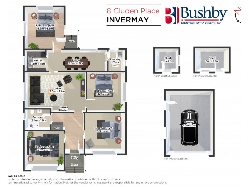 8 Cluden Place, Invermay TAS 7248 Floorplan