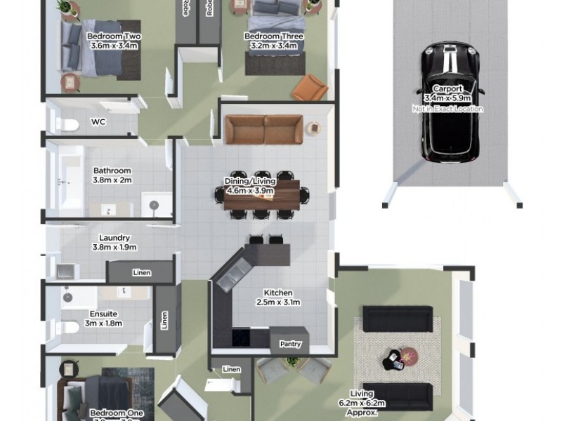 284 Penquite Road, Norwood TAS 7250 Floorplan