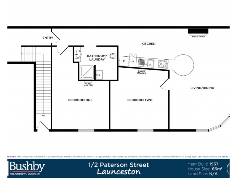 1/2 Paterson Street, Launceston TAS 7250 Floorplan