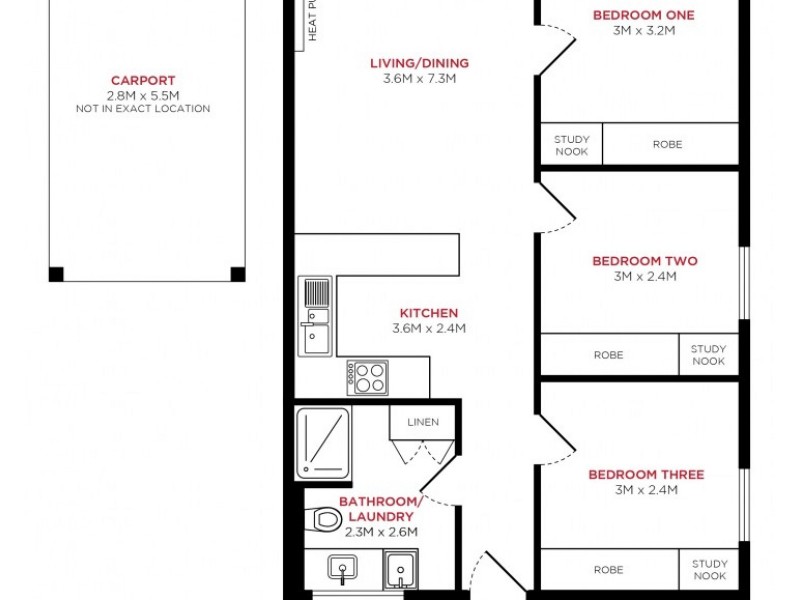2/4 Haig Street, Mowbray TAS 7248 Floorplan