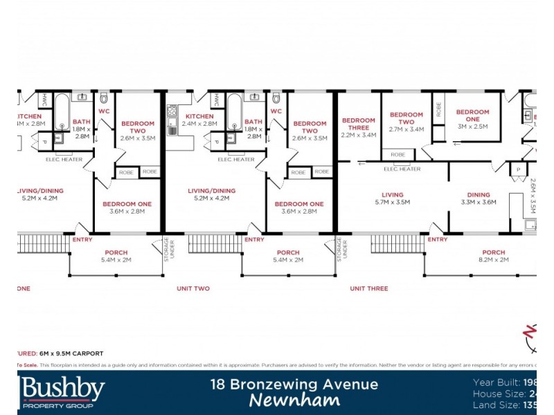 18 Bronzewing Avenue, Newnham TAS 7248 Floorplan