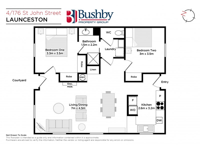 4/176 St John Street, Launceston TAS 7250 Floorplan