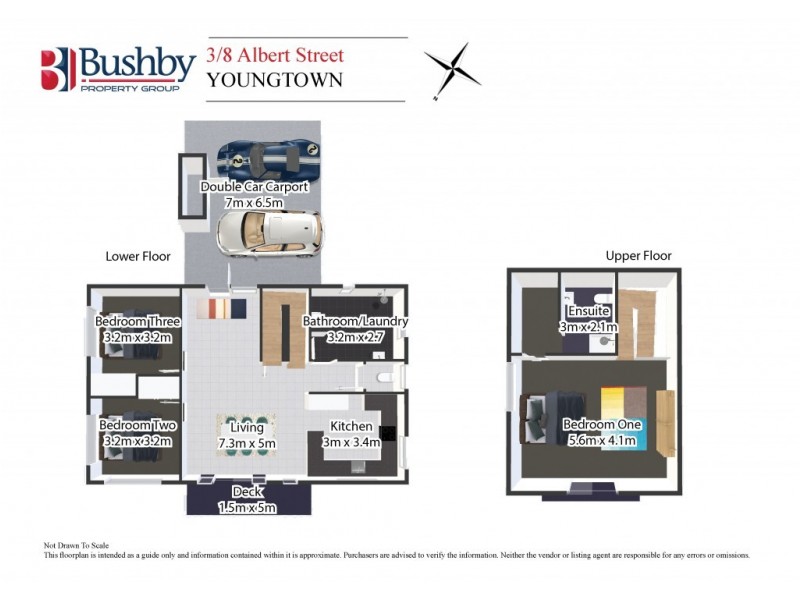 3/8 Albert Street, Youngtown TAS 7249 Floorplan
