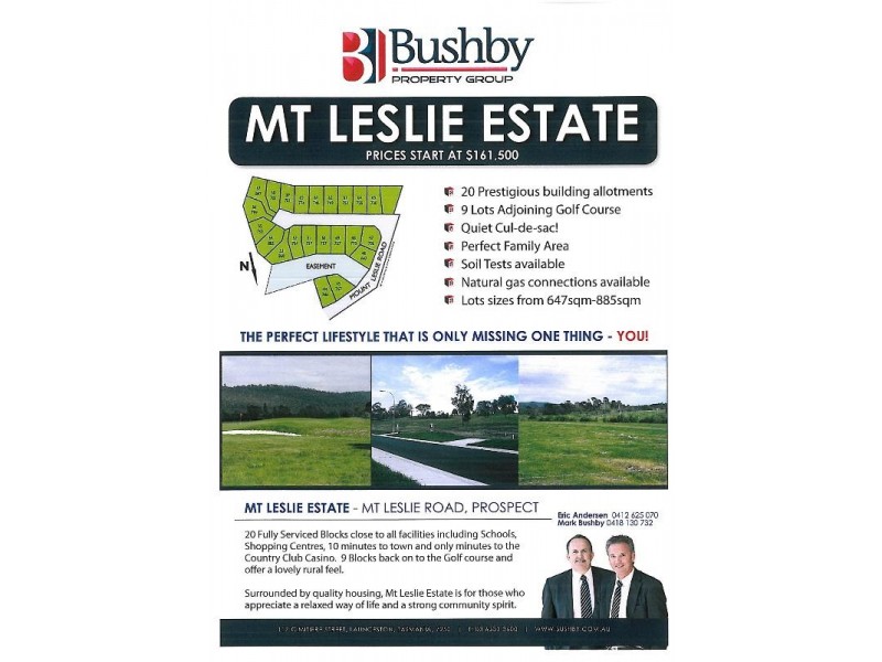 Mt Leslie Road, Prospect TAS 7250