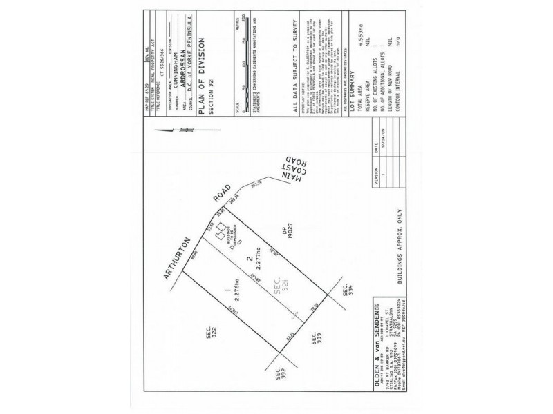 Sect. 321 Arthurton Road, Ardrossan SA 5571
