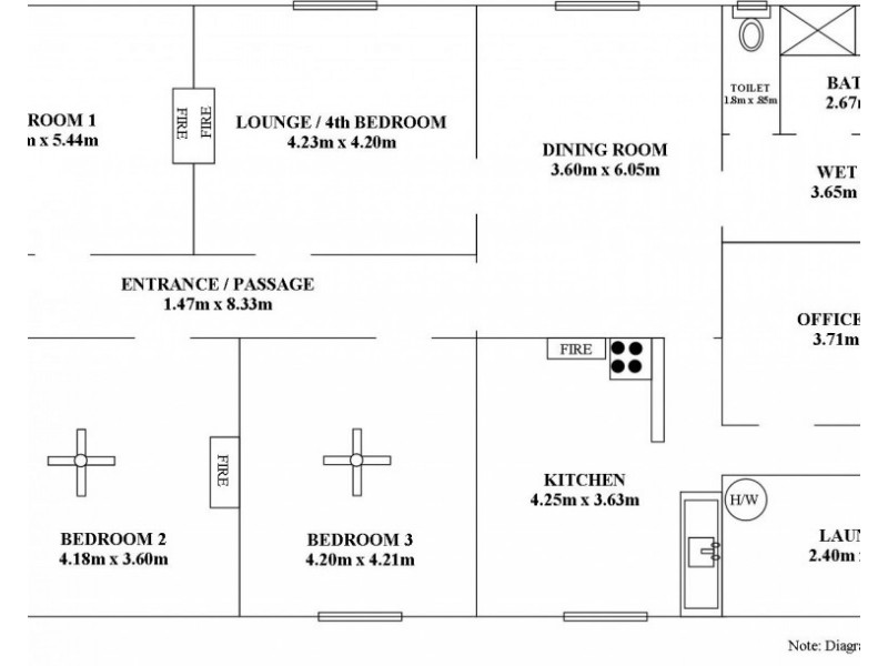 38 Fourth Street, Ardrossan SA 5571 Floorplan