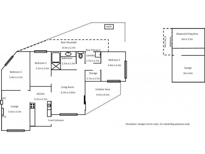 28 Duryea Street, Port Clinton SA 5570 Floorplan