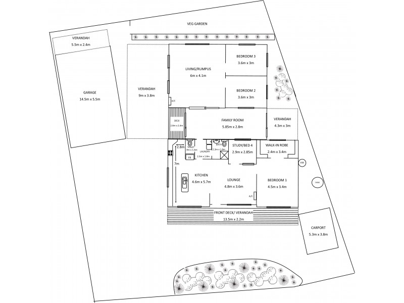 46 Tiddy Widdy Beach Road, Tiddy Widdy Beach SA 5571 Floorplan