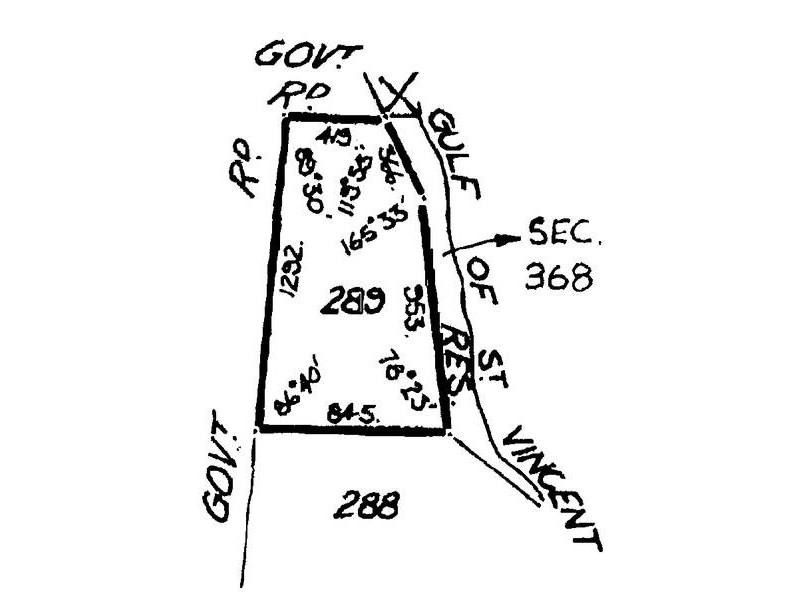 Sect. 289 Coast Road Port Julia, Black Point SA 5571