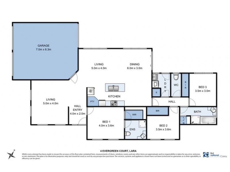 4 Evergreen Court, Lara VIC 3212 Floorplan