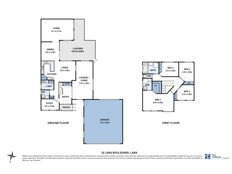 32 Lara Boulevard, Lara VIC 3212 Floorplan