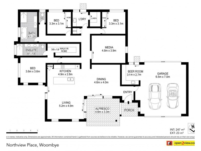 5 Northview Place, Woombye QLD 4559 Floorplan