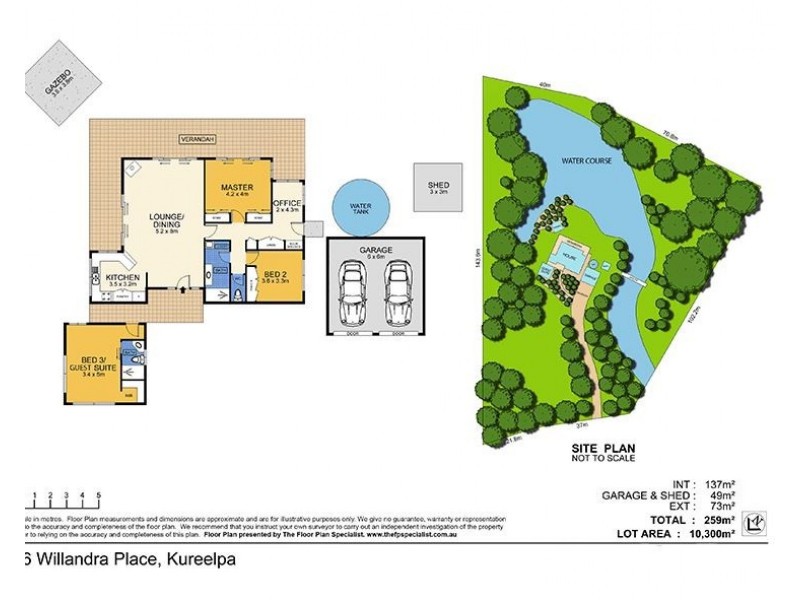 66 Willandra Place, Kureelpa QLD 4560 Floorplan