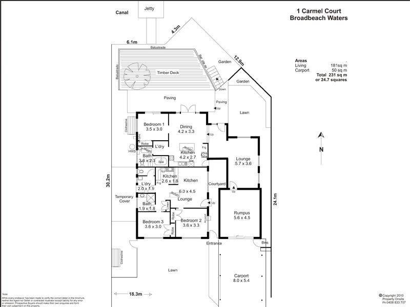 1 Carmel Court, Broadbeach Waters QLD 4218