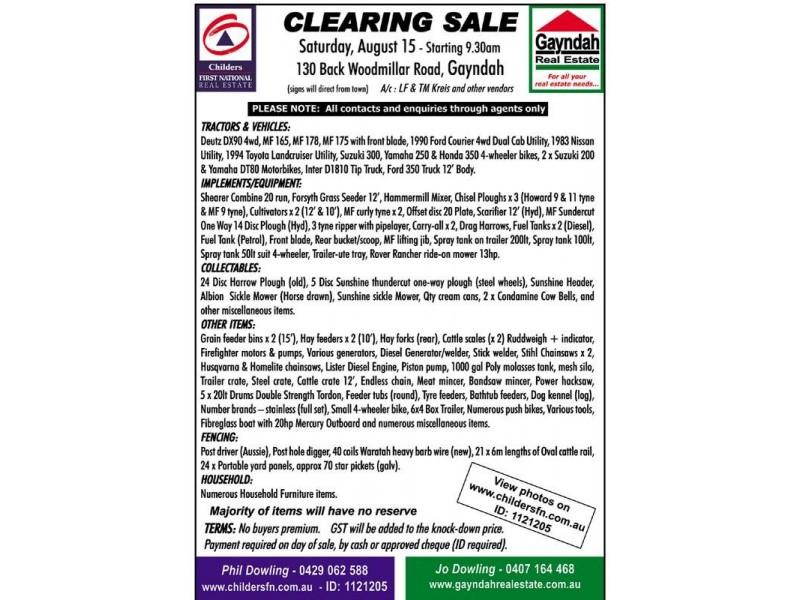 130 BACK WOODMILLAR ROAD, Gayndah QLD 4625