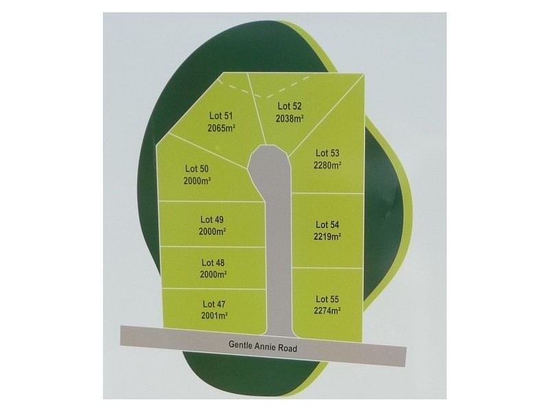 Lot 47 – 55, A off Gentle Annie Road, Apple Tree Creek QLD 4660