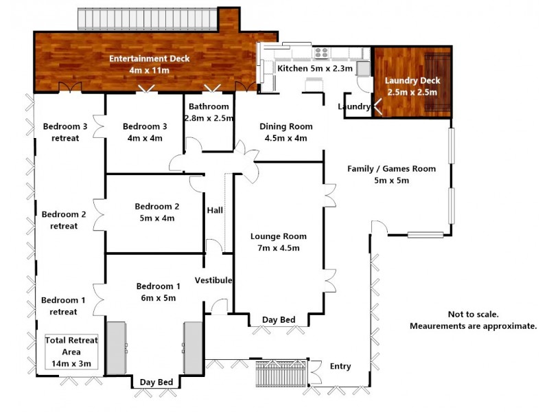 191 HUXLEY ROAD, North Isis QLD 4660 Floorplan
