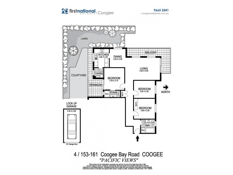 4/153-161 Coogee Bay Road, Coogee NSW 2034 Floorplan