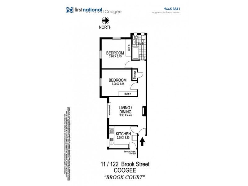 11/122 Brook Street, Coogee NSW 2034 Floorplan