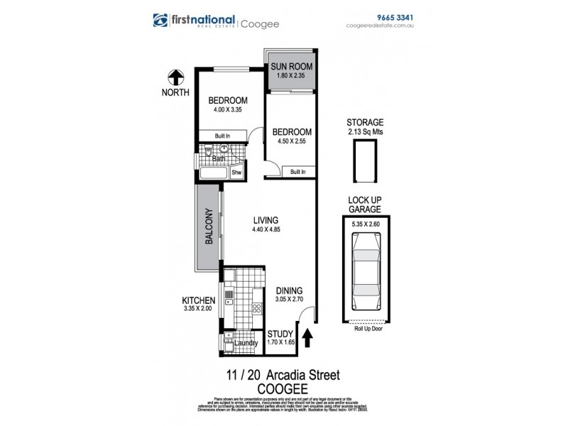 11/20 Arcadia Street, Coogee NSW 2034 Floorplan
