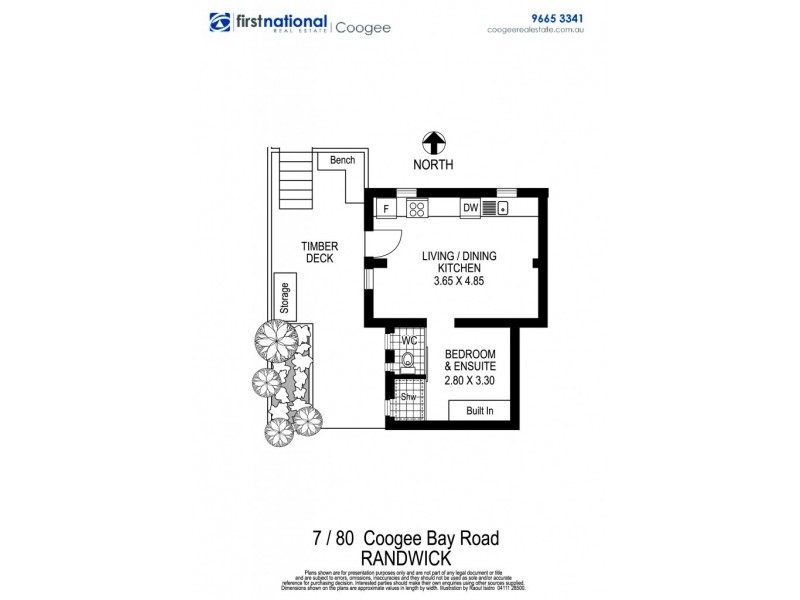 7/80 Coogee Bay Road, Randwick NSW 2031 Floorplan