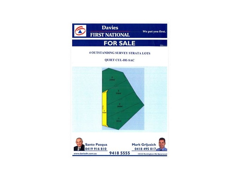 Lot 330,  NEMAGOLD GROVE, Coogee WA 6166