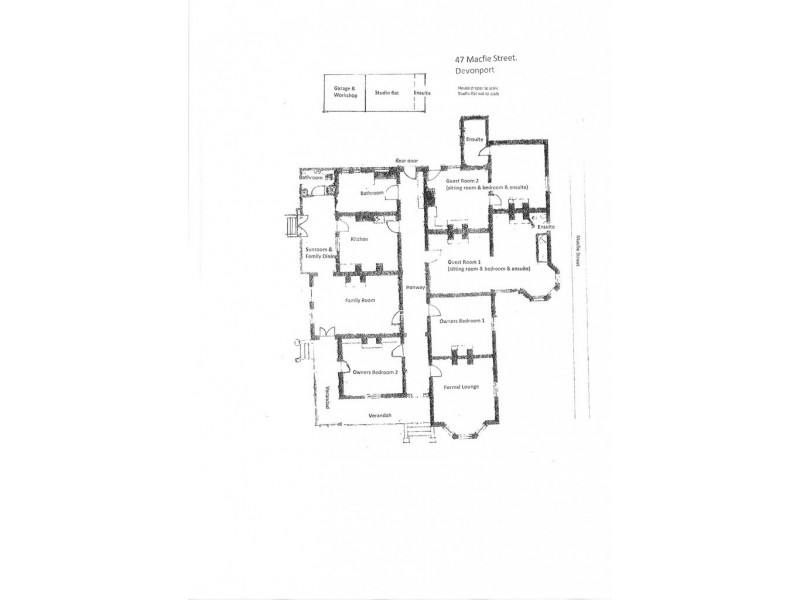 47 MacFie Street, Devonport TAS 7310 Floorplan