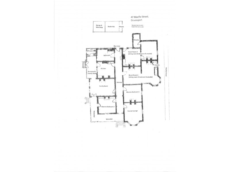 47 MacFie St, Devonport TAS 7310 Floorplan
