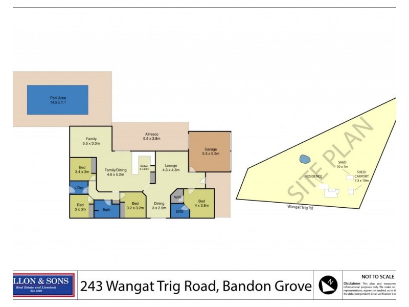 243 Wangat Trig Road, Dungog NSW 2420 Floorplan