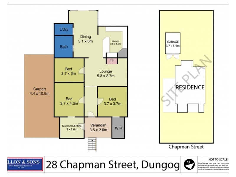 28 Chapman Street, Dungog NSW 2420 Floorplan