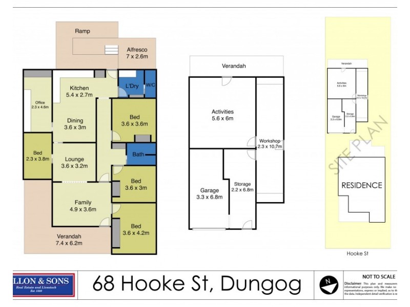 68 Hooke Street, Dungog NSW 2420 Floorplan