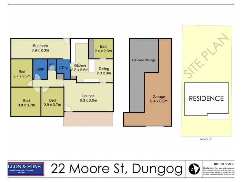 22 Moore Street, Dungog NSW 2420 Floorplan