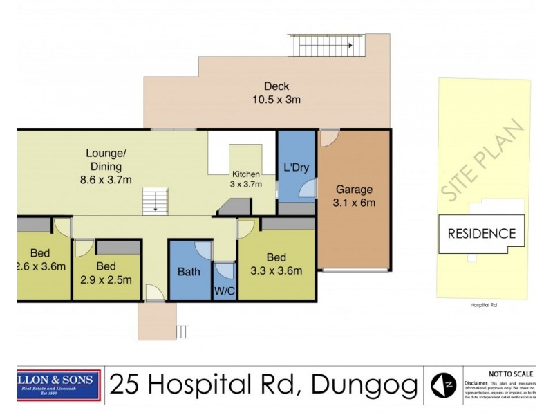 25 Hospital Road, Dungog NSW 2420 Floorplan