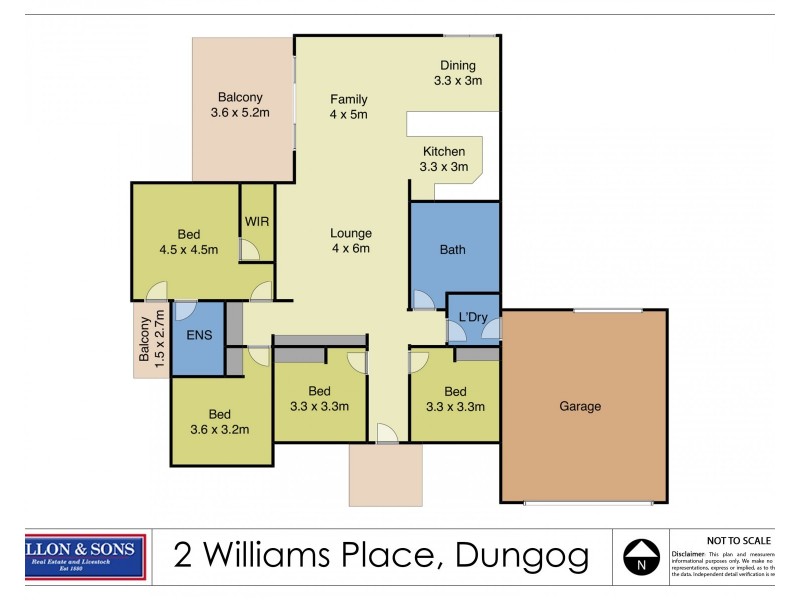 2 Williams Place, Dungog NSW 2420