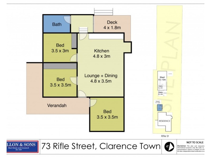 73 Rifle Street, Clarence Town NSW 2321 Floorplan