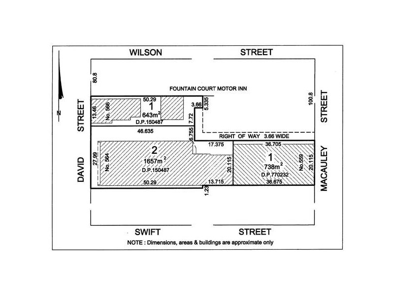 564-566 DAVID STREET & 559 MACAULEY STREET, Albury NSW 2640