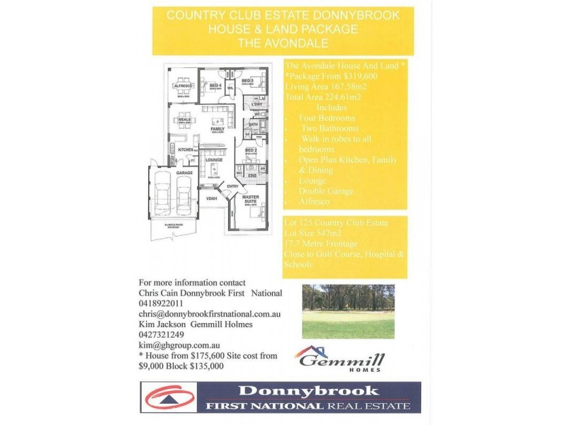 Lot 125, 125 Kincraig, Donnybrook WA 6239