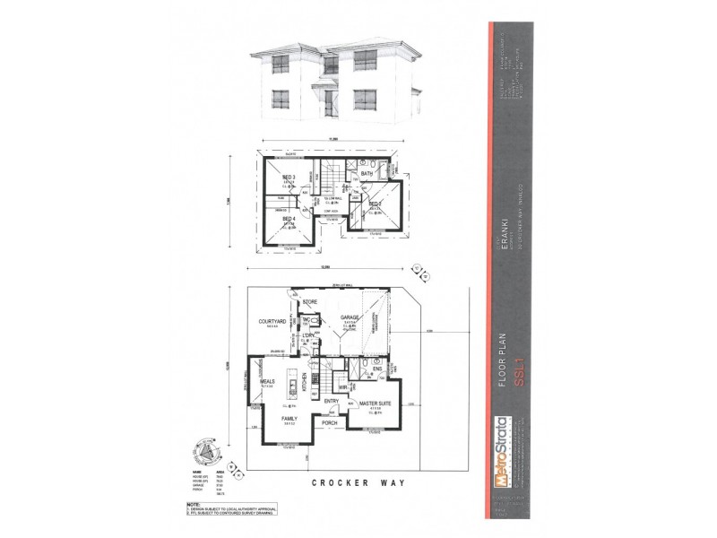 30A Crocker Way, Innaloo WA 6018 Floorplan
