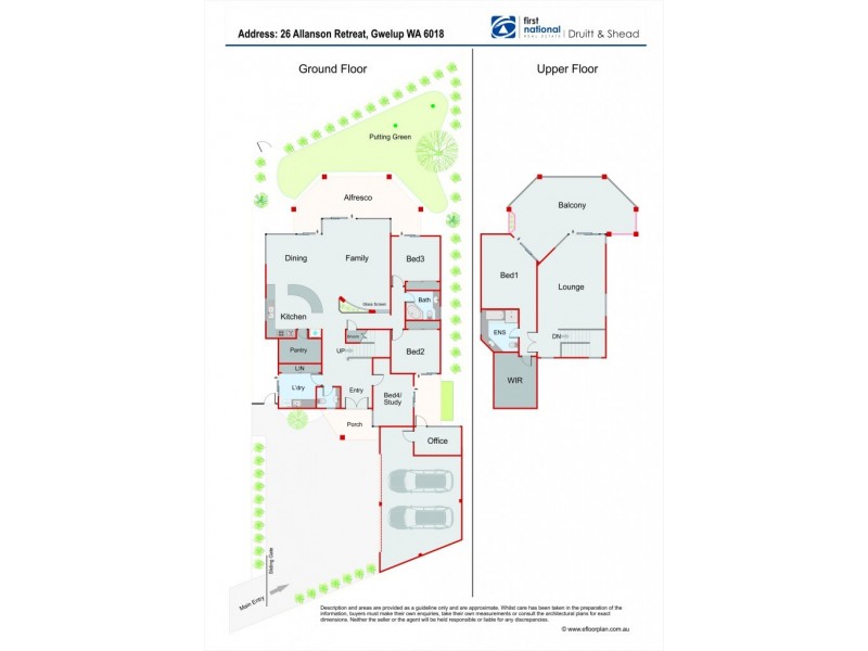 26 Allanson Retreat, Gwelup WA 6018 Floorplan